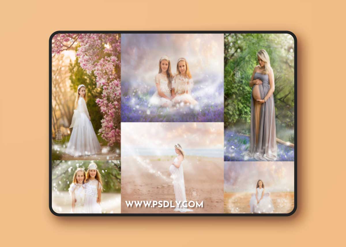 Kimla Designs - Dancing Flowers Overlays