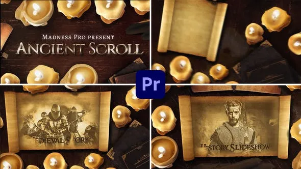 Videohive Ancient Scroll History Project 45552027
