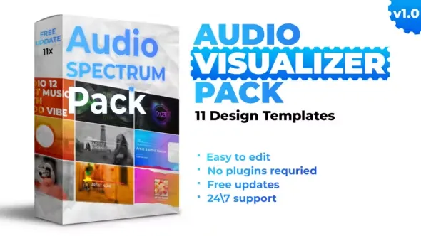 Videohive Audio Visualizer Pack 44892232