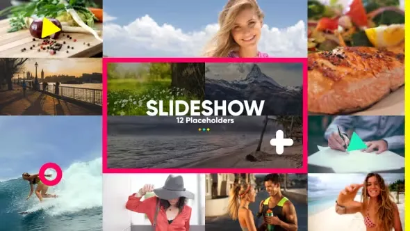 Videohive Colorful Slideshow 19325321