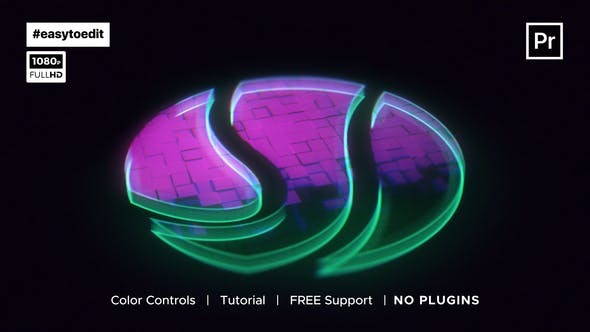 Videohive Cyber Logo Reveal 44551942