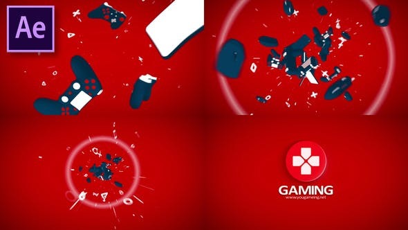 Videohive Game Intro Logo 24916176