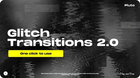 Videohive Glitch Transitions 2.0 45526976