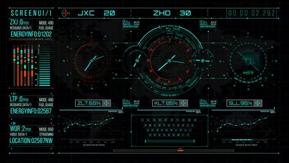 Videohive HUD700 UI Screen Gadget 2 45370469