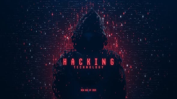 Videohive Hacker Logo Reveal 23671380