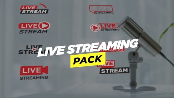 Videohive Live Streaming Pack 45826650