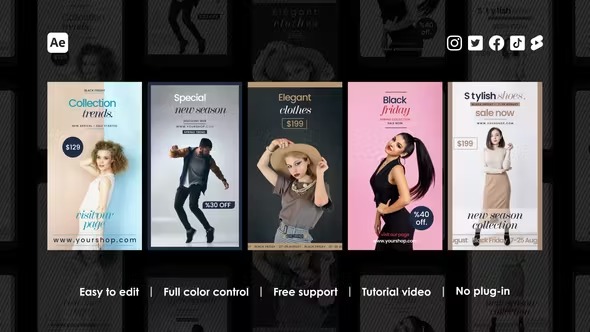 Videohive Online Shopping Instagram Reels 45385986