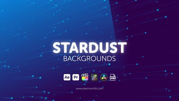 Videohive Stardust Backgrounds 45706194