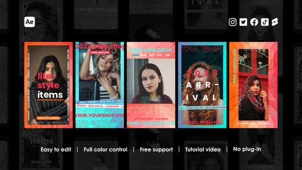 Videohive Street Wear Instagram Stories 45697831