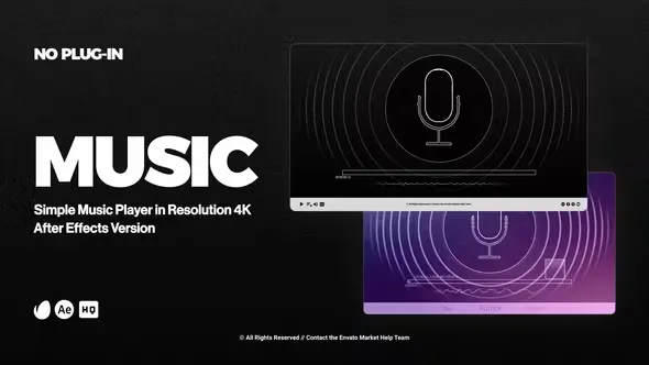Videohive Visual Audio Player (Equalizer) 4K 45317060