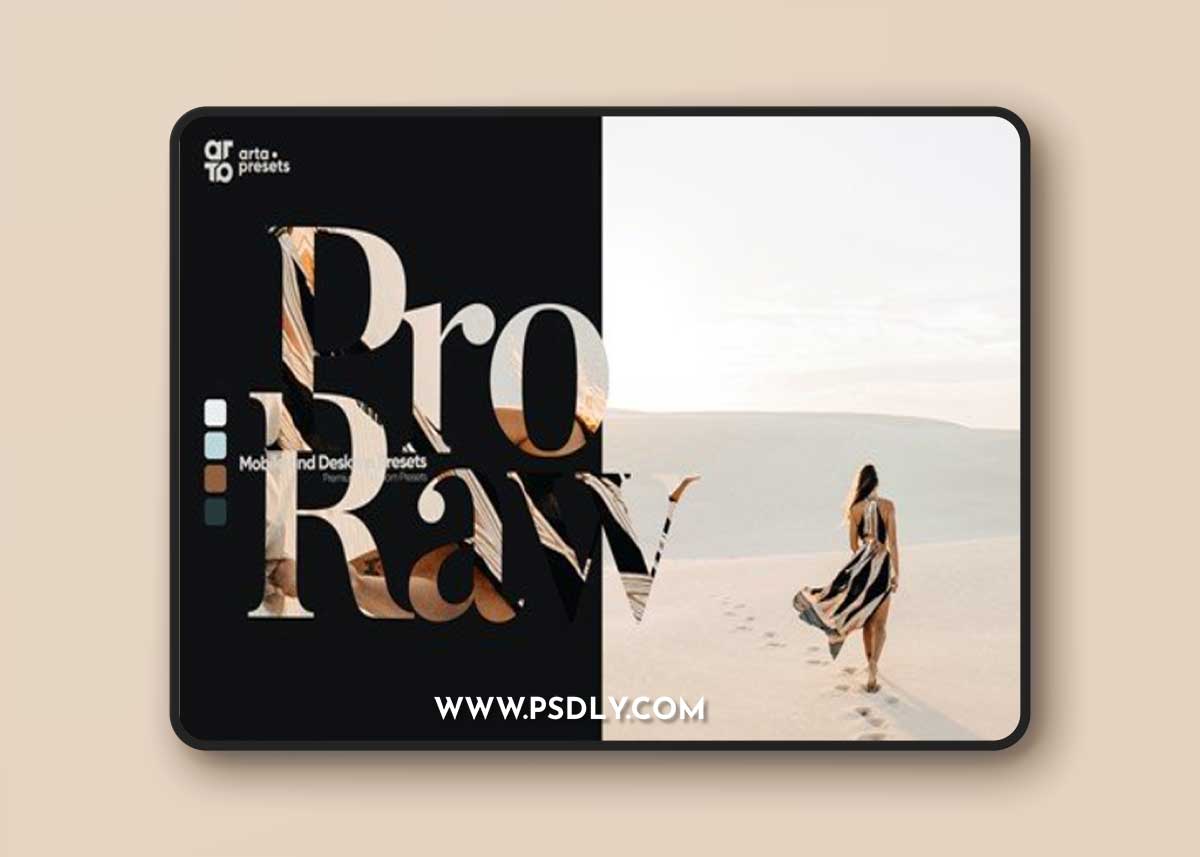 ARTA - ProRaw Presets for Lightroom 27K82YZ