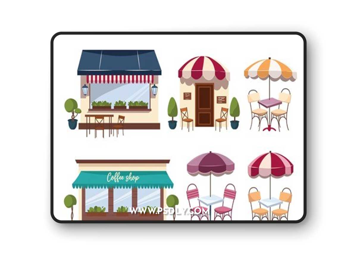 Coffee Shop Set SZQVNDT