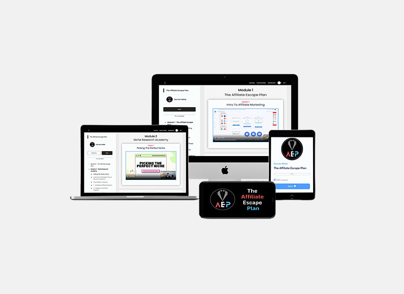 Damien Belak The Affiliate Escape Plan Download
