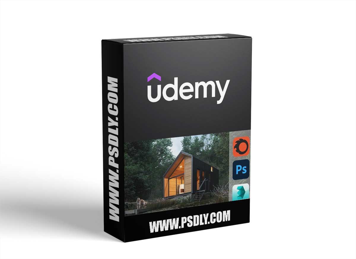 Forest cabin Workshop | 3ds max + Corona render