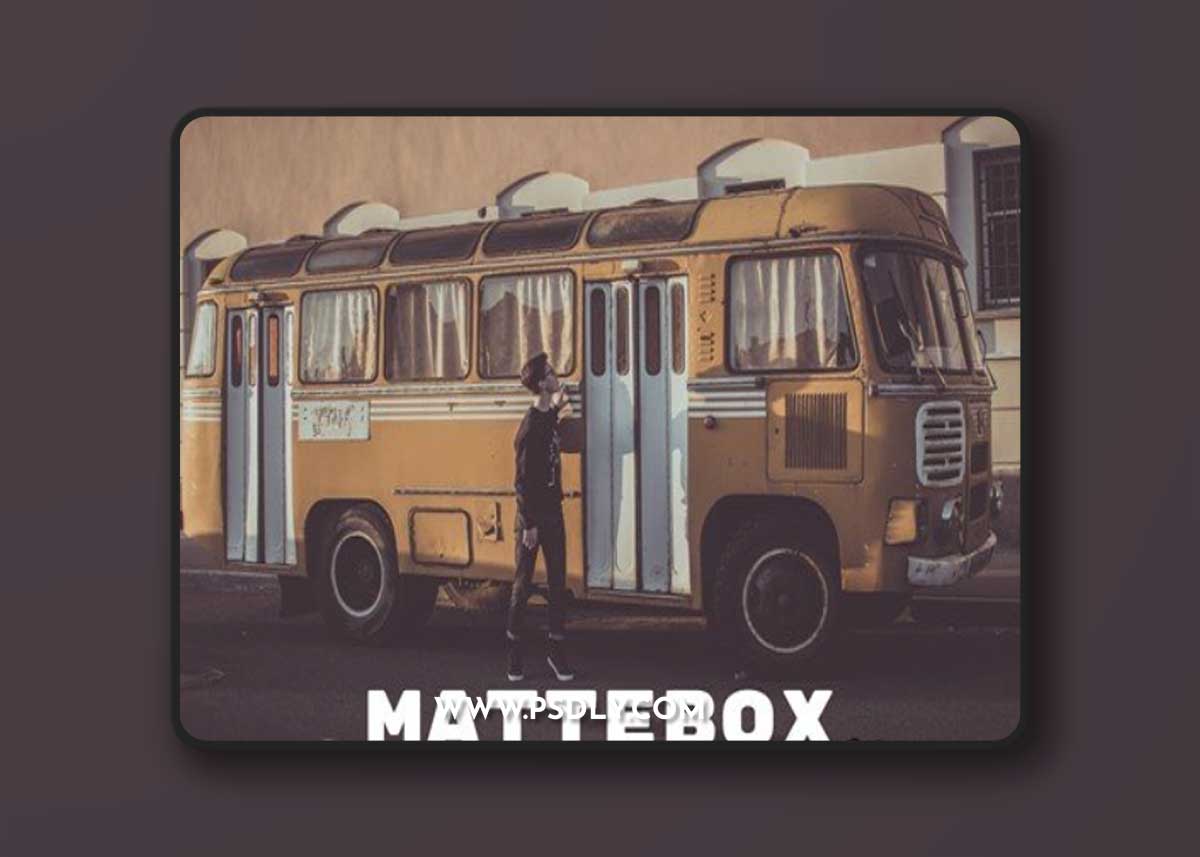 Mattebox Lightroom Presets - Desktop & Mobile RJUN97A