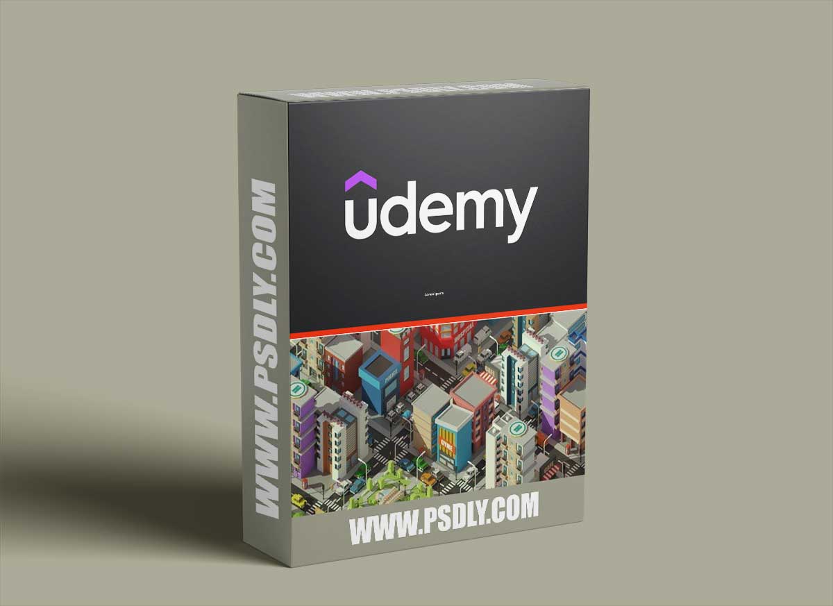 Simple City Ismotric Course Blender 3d