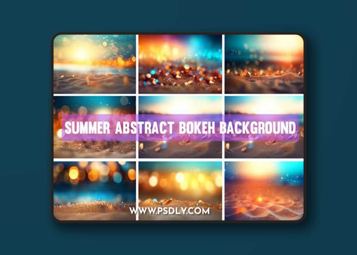Summer Bokeh Backgrounds Collection