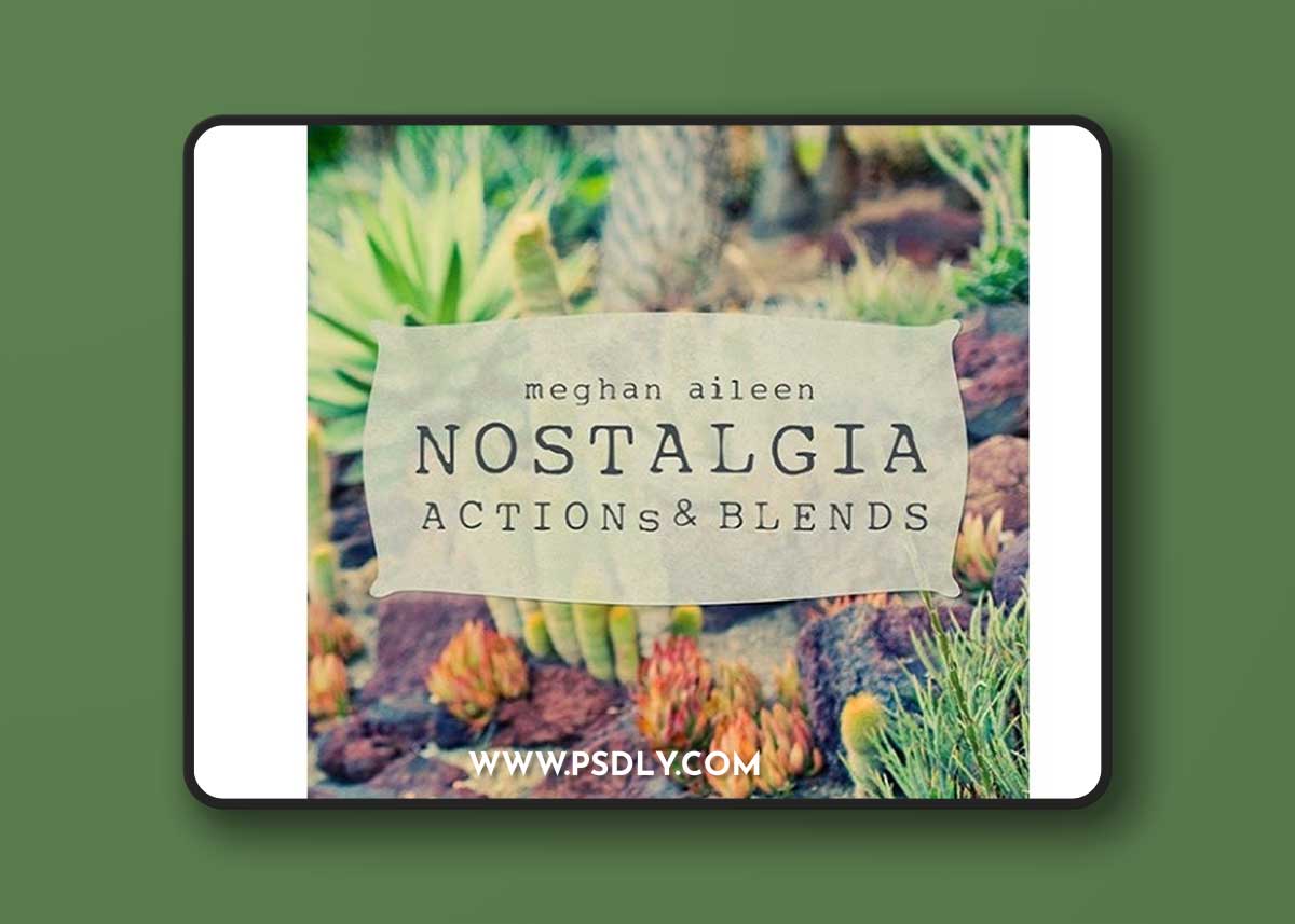 The Shoppe Designs & Actions: Nostalgia Actions and Blends
