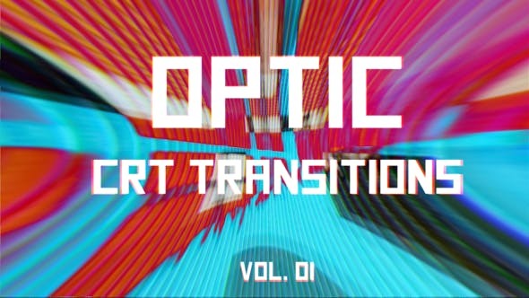 Videohive CRT Optic Transitions Vol. 01 46175959