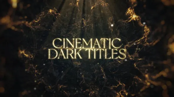 Videohive Cinematic Dark Titles 45189216