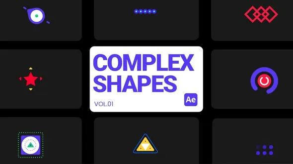 Videohive Complex Shapes 01 for After Effects 46060266