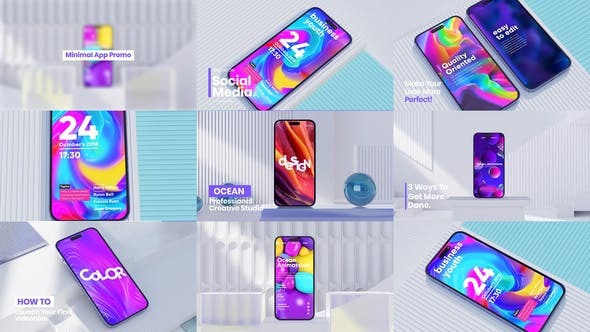 Videohive Minimalistic App Promo 45905355
