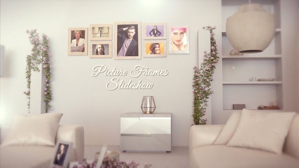 Videohive Picture Frames Slideshow 46268885