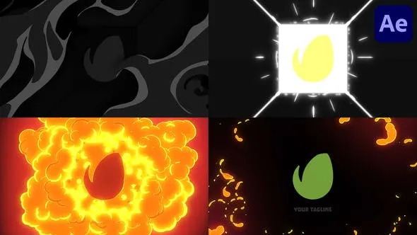 Videohive Slow Motion Explosion Logo Opener for After Effects 45992399