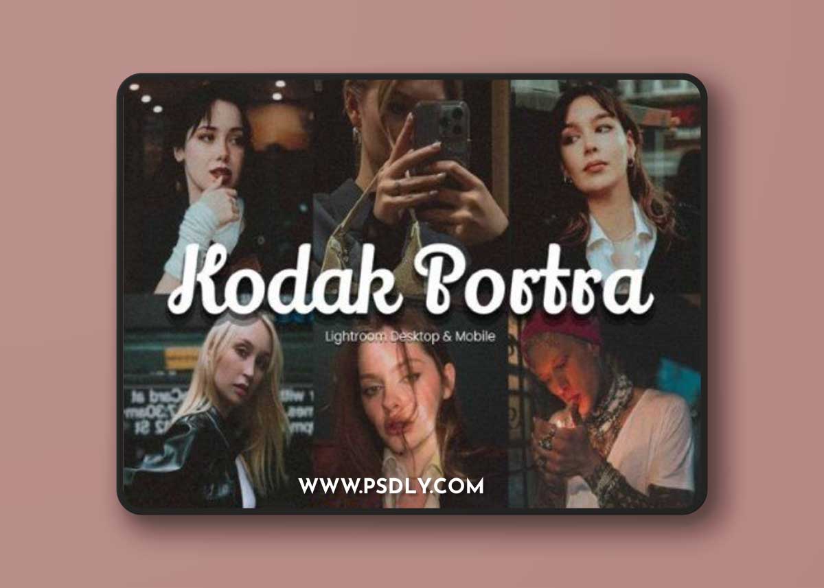 12 Kodak Portra Lightroom Presets