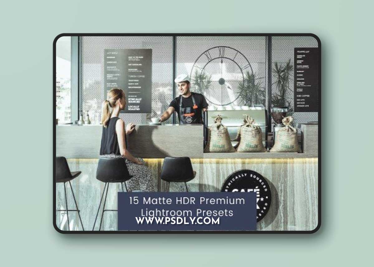 15 Matte HDR Premium Lightroom Presets