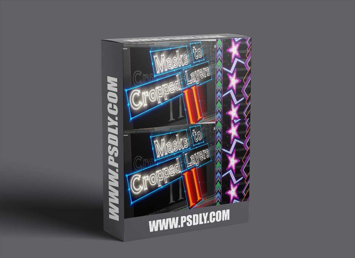 Aescripts Masks to Cropped Layers II v2.1 Win/Mac