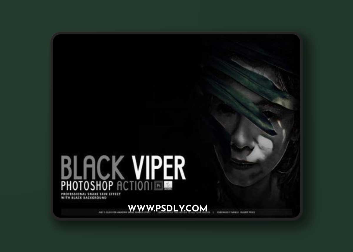 Black Viper Photoshop Action