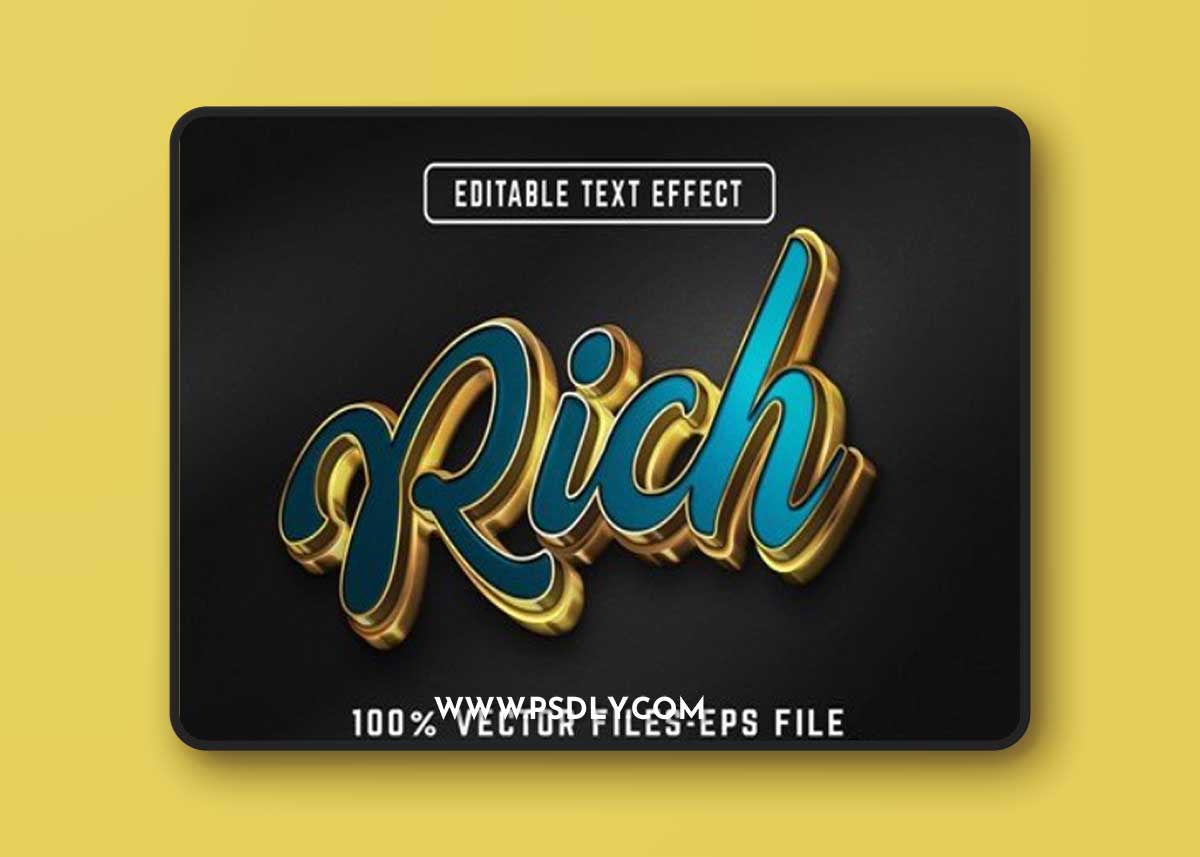 Luxury Editable Text Effect QUMA5WG