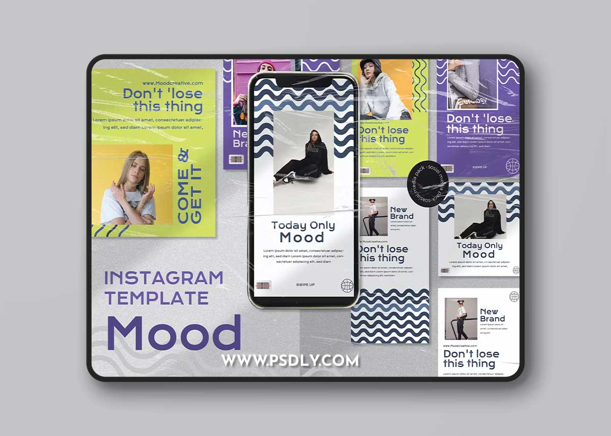 Mood Instagram Template Vol.1 PD9FEWM