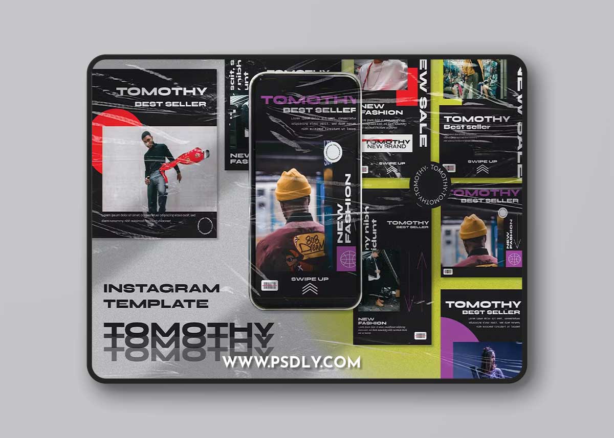 Temothy Instagram Template Vol.1 26FA3D8