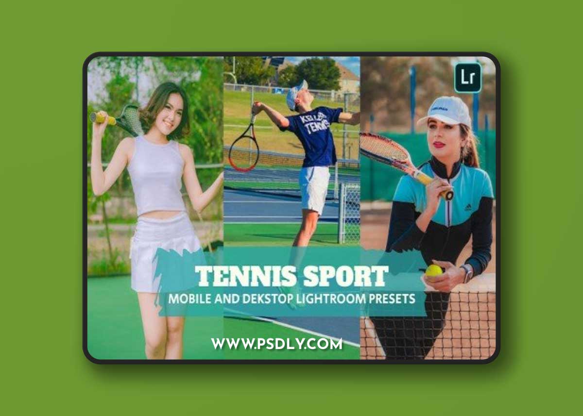 Tennis Sport Lightroom Presets Dekstop and Mobile