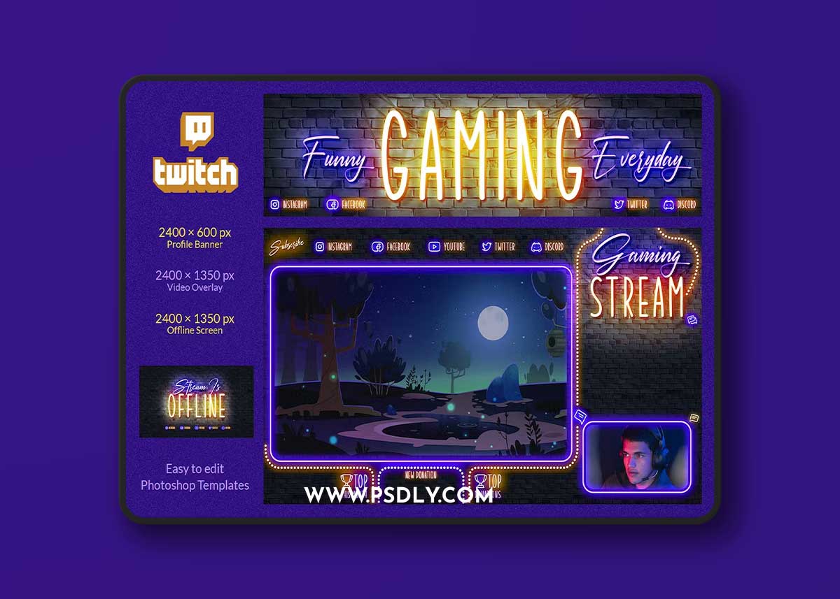 Twitch Gaming Kit PFGGJTH