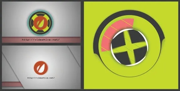 Videohive Colored Logo Cut 4438669