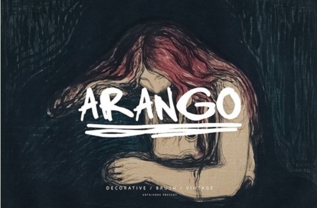 Arango - Decorative Font