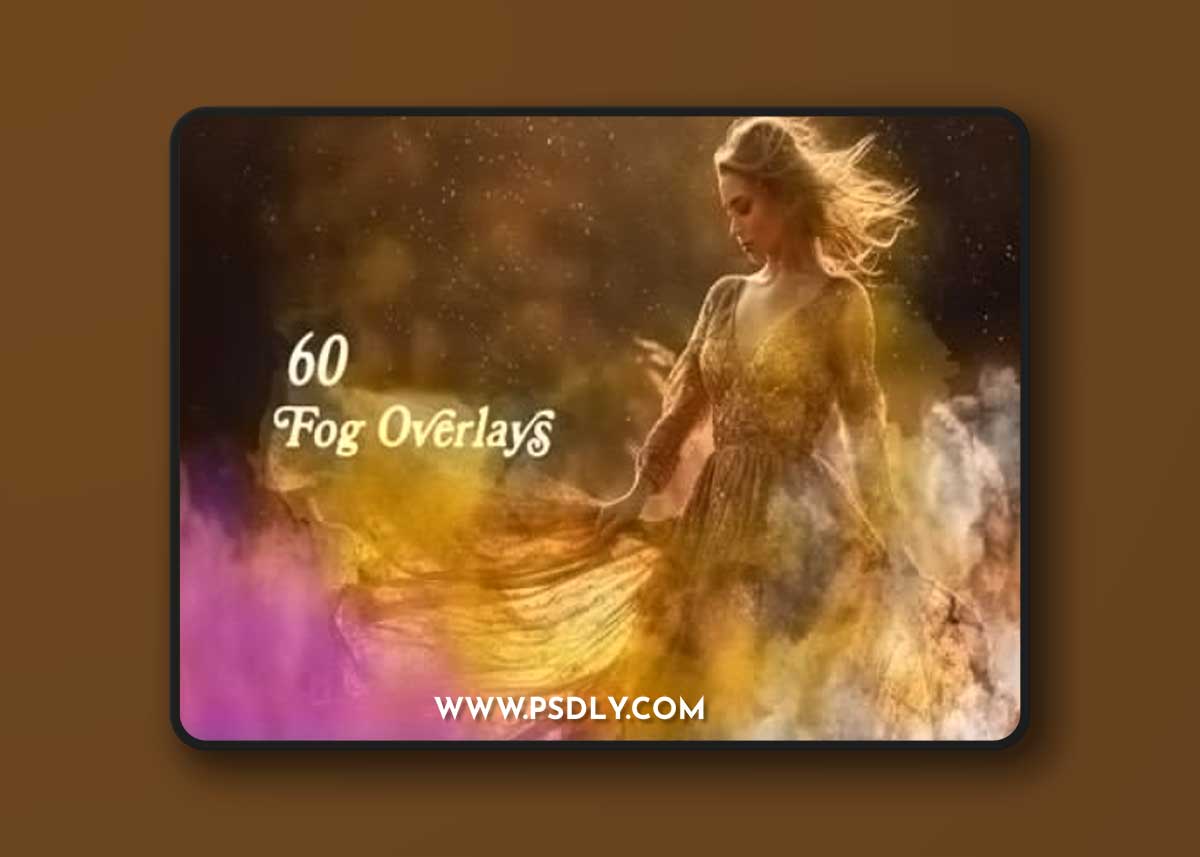 60 Fog Photoshop Overlays Collection