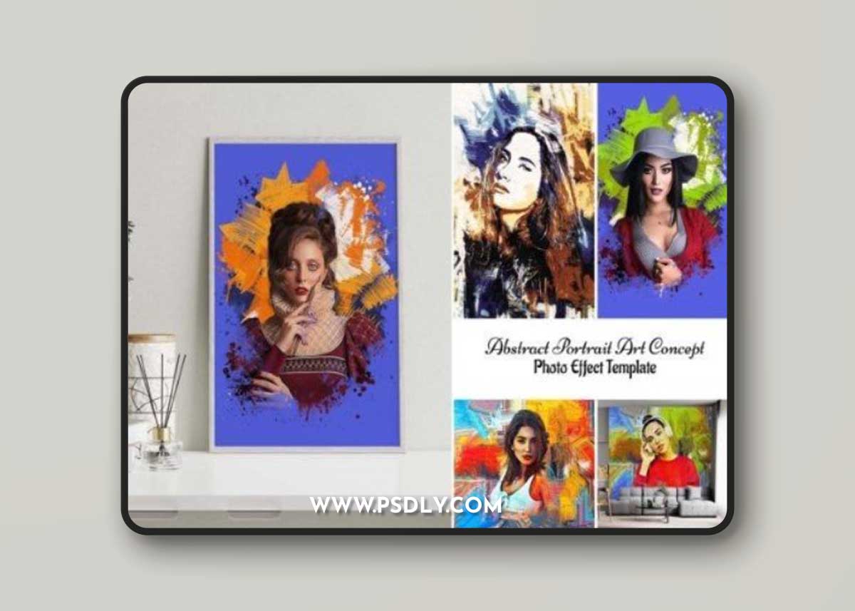 Abstract Portrait Art Concept Photos