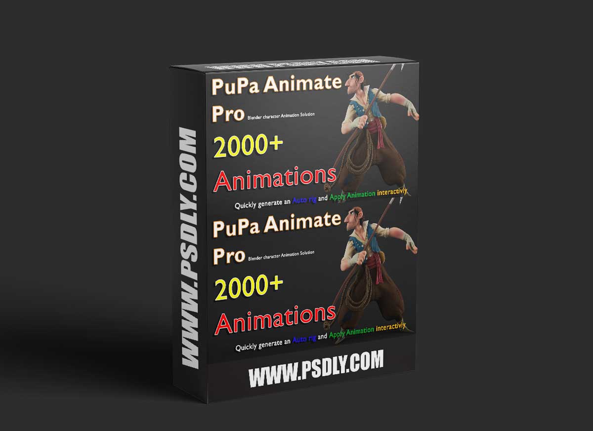 Blender - Pupa Animate Pro
