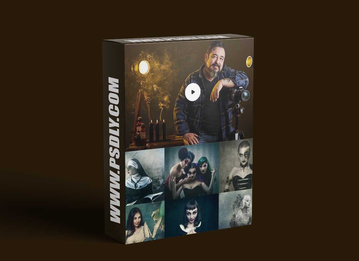 Domestika - Dark Conceptual Portrait