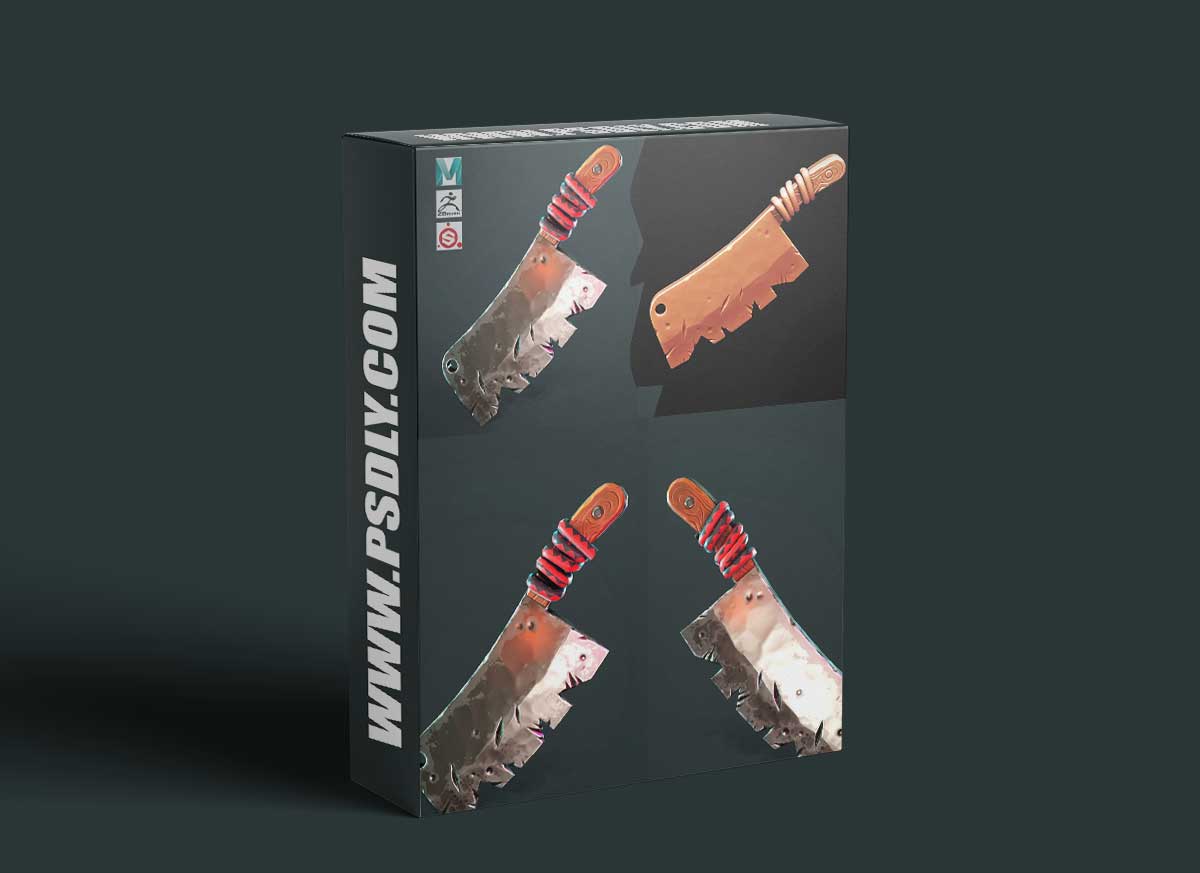 Gumroad – Stylized Chopping Knife - Maya, Zbrush, Substance Painter Video