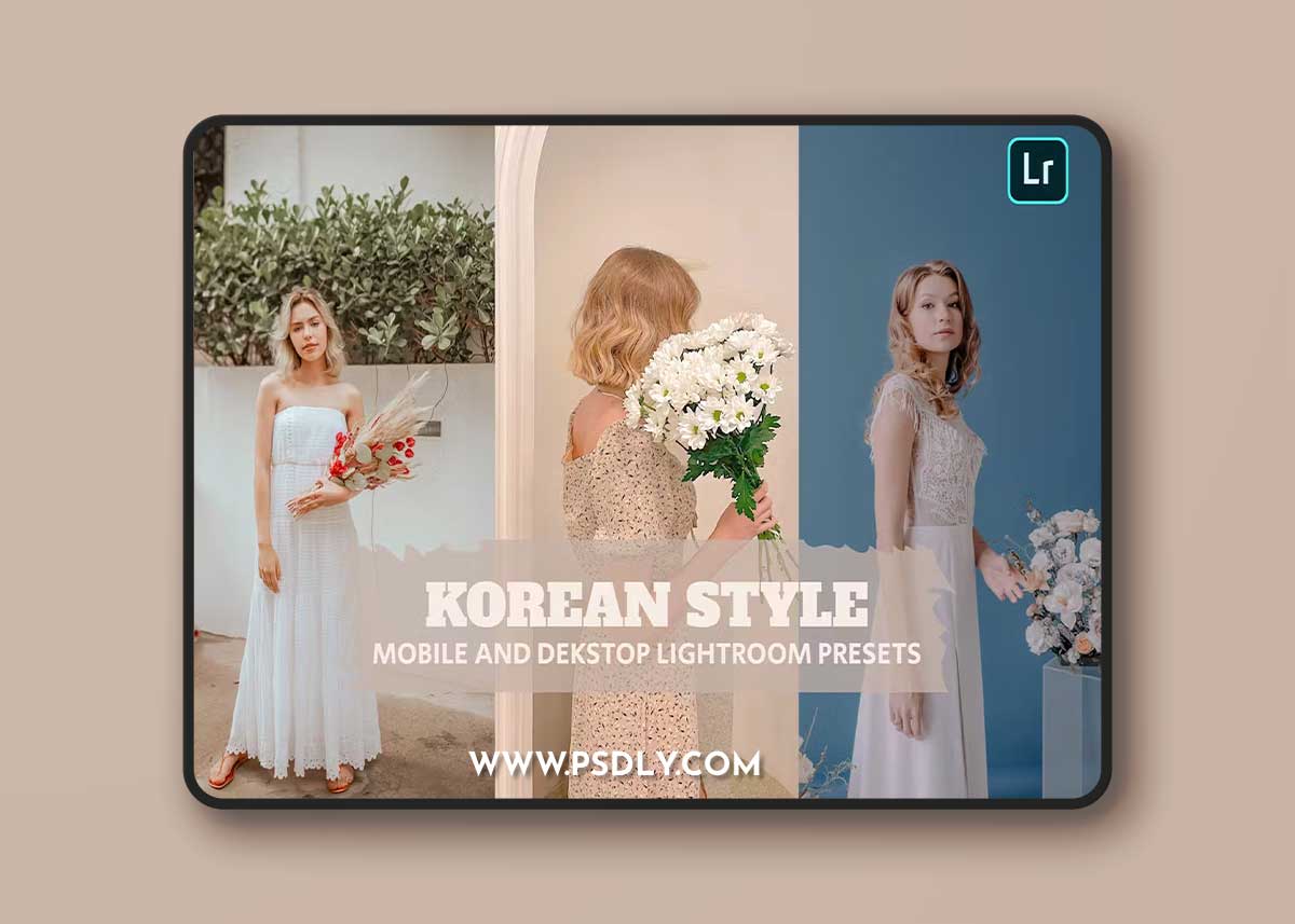 Korean Style Lightroom Presets Dekstop and Mobile G83VRSC