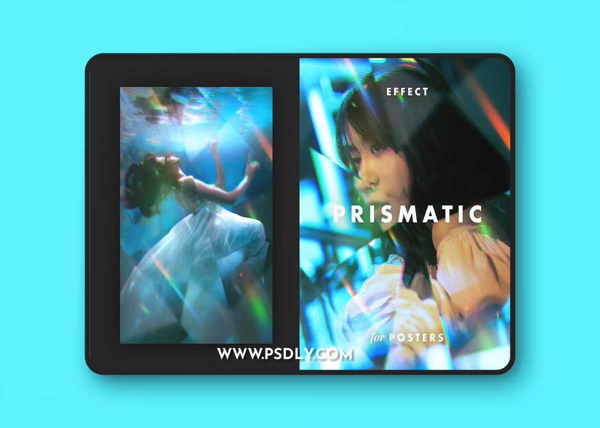 Prismatic Poster Photo Effect 2CK8MKP