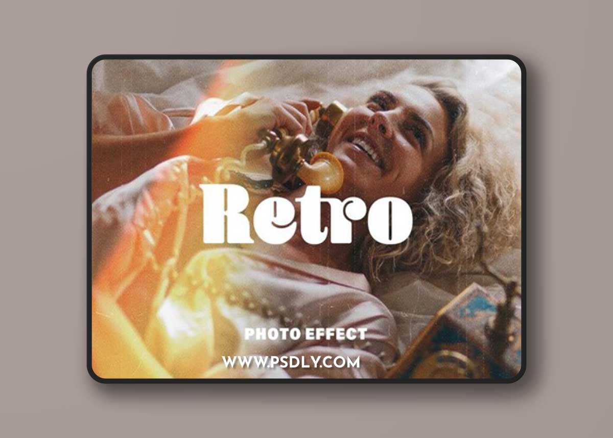 Retro Photo Effect for Photoshop