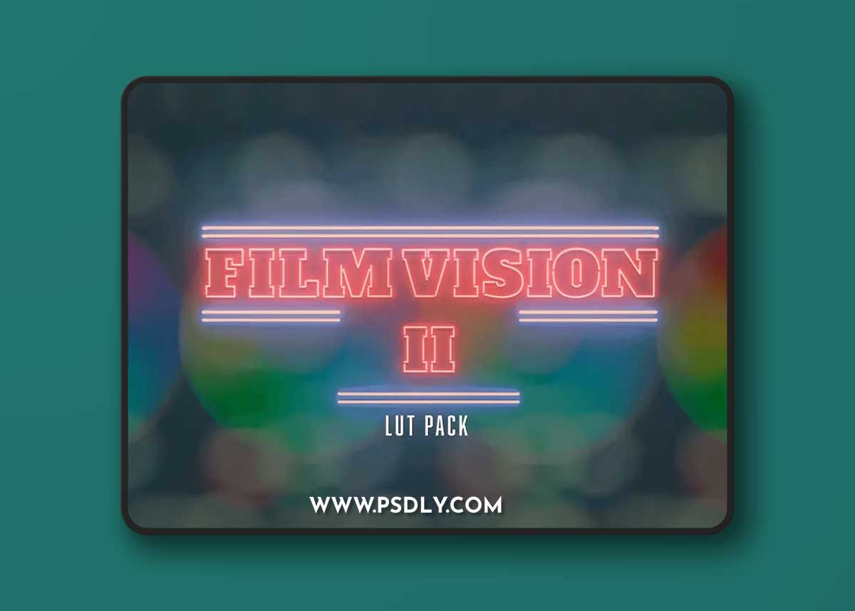 Serr – FilmVision V2 LUT Pack