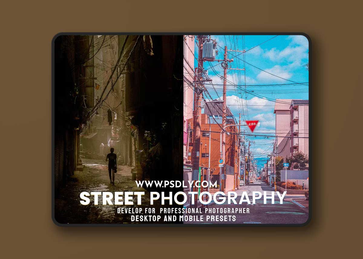 Street Photography - Desktop and Mobile Presets C9TP4GD