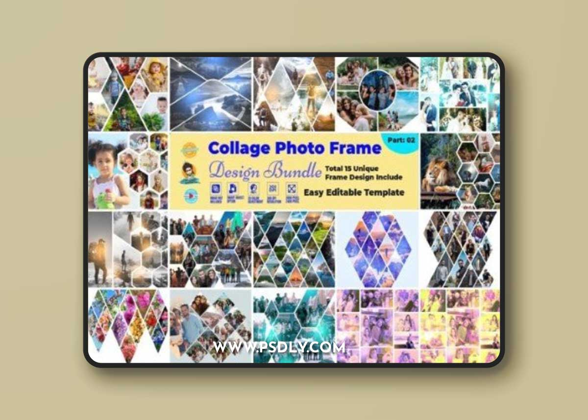 Unique Collage Photo Frame